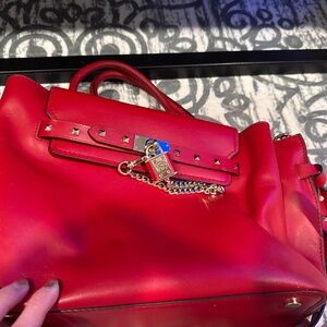 Red Michael kohrs bag